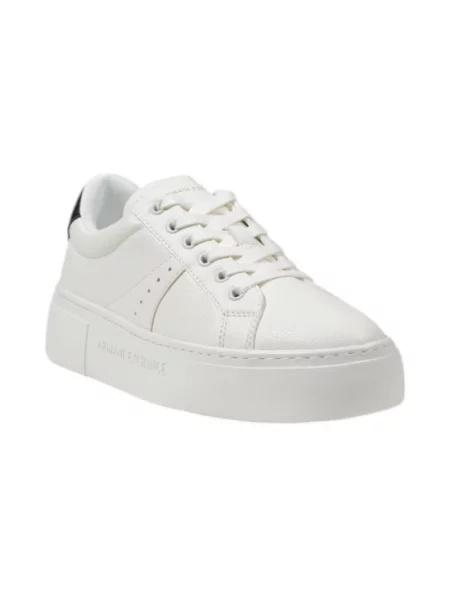 Sneakersy Armani Exchange białe