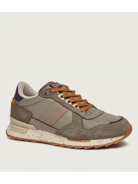Napapijri Sneakers | piele întoarsă verde