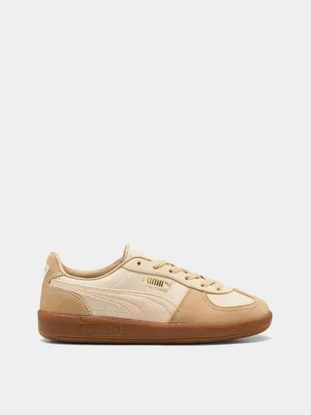Шкіряні Кеди низькі PUMA PALERMO LUX бежевий