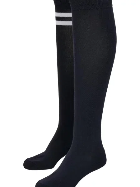 Urban Classics Dokolenke temno modra / bela črna