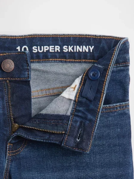 Skinny fit traperice Gap plava