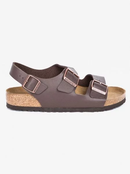 Birkenstock Sandale Milano Bs smeđa