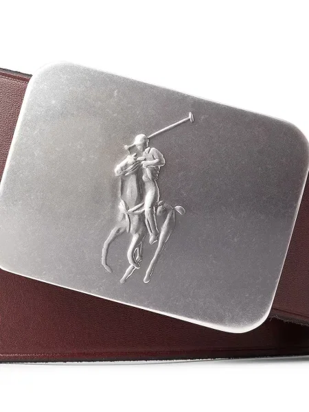 Polo Ralph Lauren de piele maro