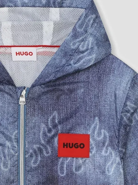 Детская ветровка Hugo синяя