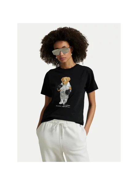 T-Shirt Polo Ralph Lauren μαύρο