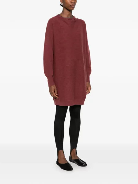 Rochie Brunello Cucinelli tricotate roșu
