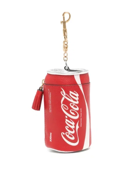 Portofel Anya Hindmarch din piele roșu
