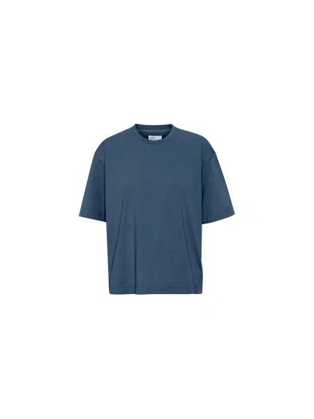 Colorful Standard Oversized Organic T-Shirt Petrol Blue Mężczyźni Koszulki Colorful Standard Size: S niebieski