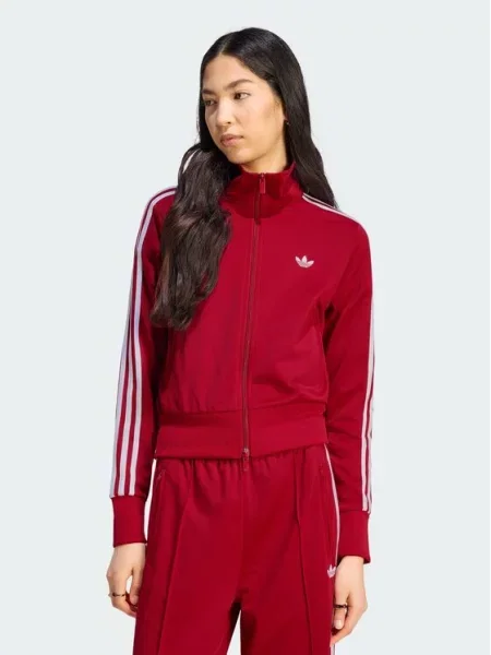 Kurtka Adidas Originals klasyczna do biegania czerwona