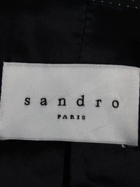Sacou Sandro cu buline negru