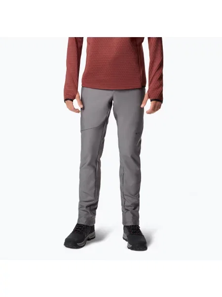 Softshellové kalhoty Columbia Vast Canyon Softshell city grey šedé