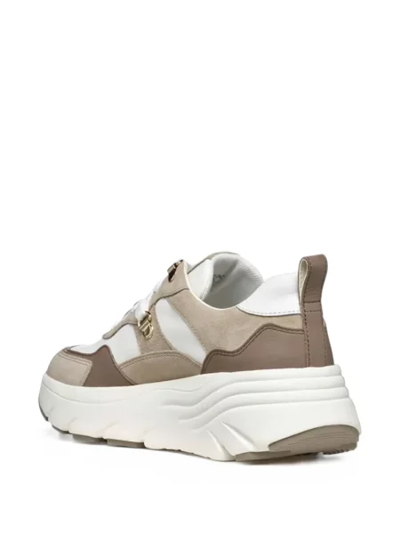 Sneakerși Geox chunky alb