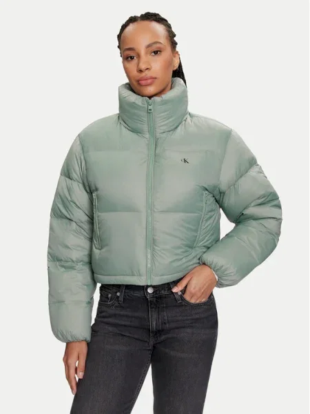 Calvin Klein Jeans Geacă din puf verde