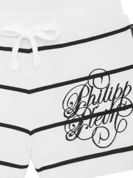 Szorty dziecięce Philipp Plein białe
