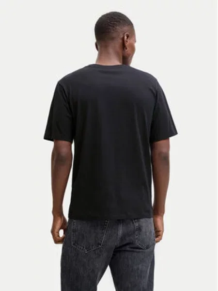 Jack & Jones Marškinėliai Corp Graphic juoda