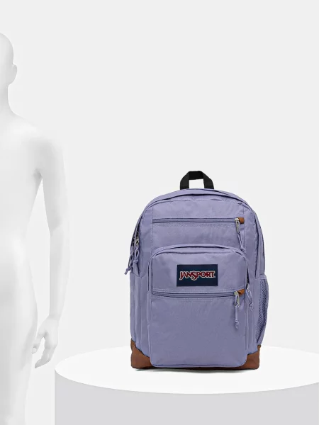 Однотонный большой рюкзак Jansport фиолетовый