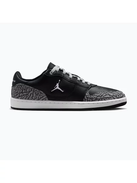 Încălțăminte pentru bărbați Jordan Court Connect Low SE black/light smoke grey/dark grey/white alb