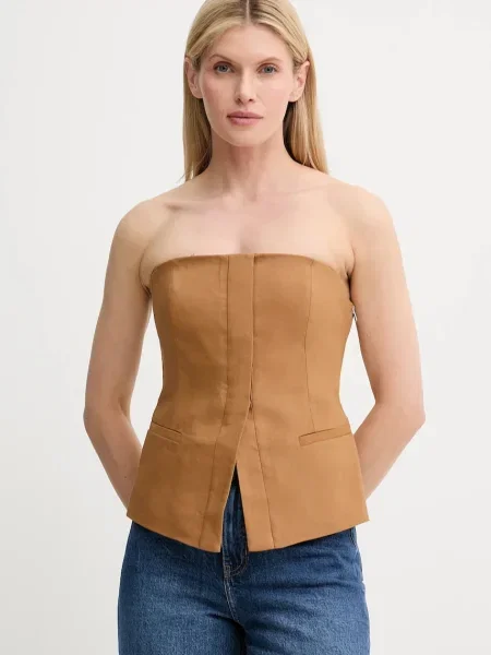 Bluză A.l.c. de in maro