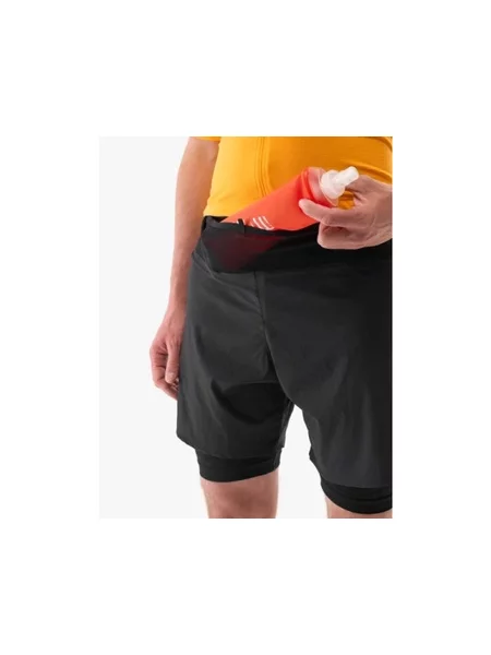Pantaloni Compressport negru