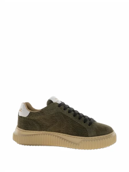 Sneakersy Voile Blanche skórzane zielone
