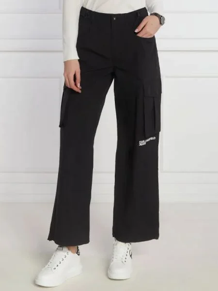 Karl Lagerfeld Jeans Pantaloni cargo negru