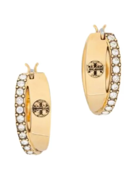 Kolczyki Tory Burch żółte
