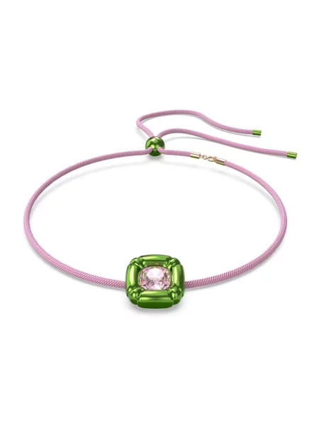 Naszyjnik Swarovski zielony
