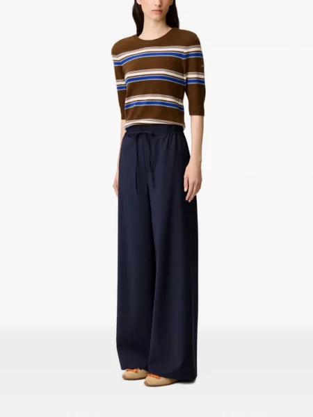 Pantaloni Claudie Pierlot cu cordon albastru