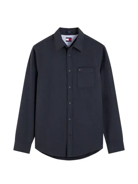 Cămașă Tommy Hilfiger cu autograf negru