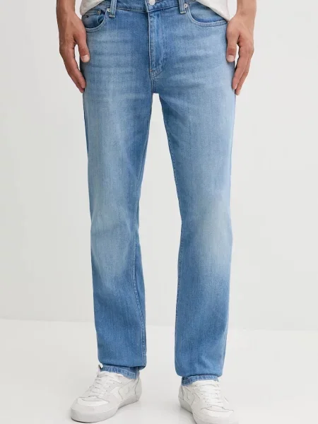 Дънки Tommy Jeans мъжки синьо