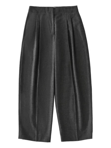 Pantaloni Studio Nicholson plisate gri