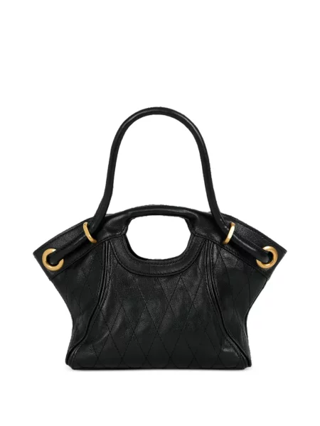 Geantă shopper Balmain din piele negru
