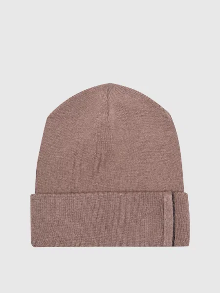 Шапка Brunello Cucinelli коричневая