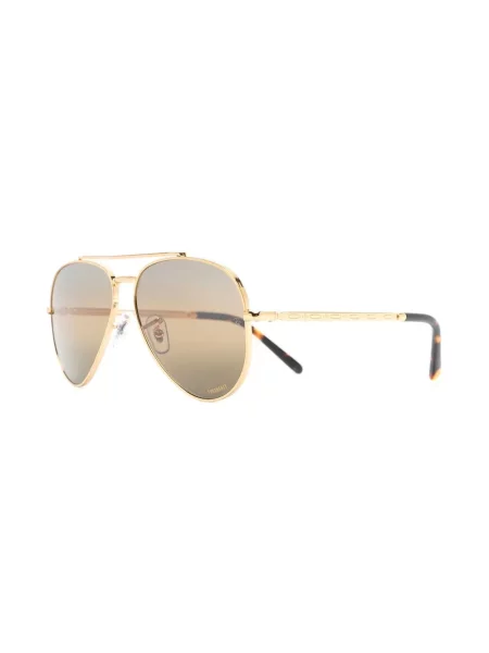 Veidrodinis saulės akiniai Ray-ban auksinė