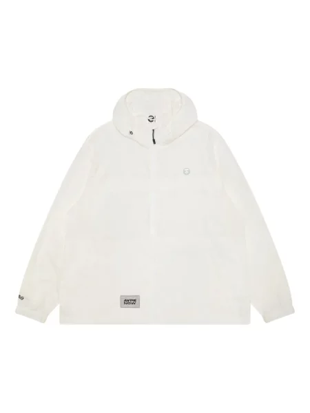 Geacă Aape By A Bathing Ape cu glugă alb