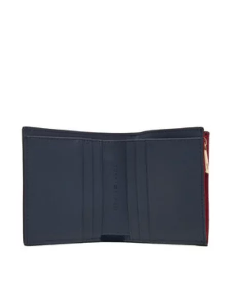 Novčanik Tommy Hilfiger Th Libre Bifold crvena
