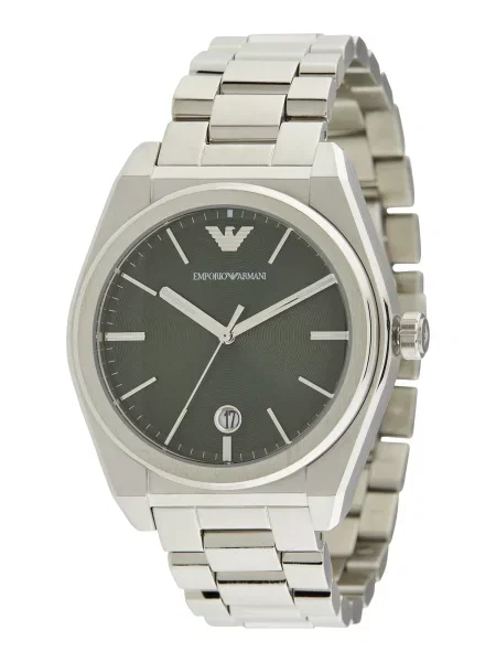 Emporio Armani Ceas analogic negru argintiu