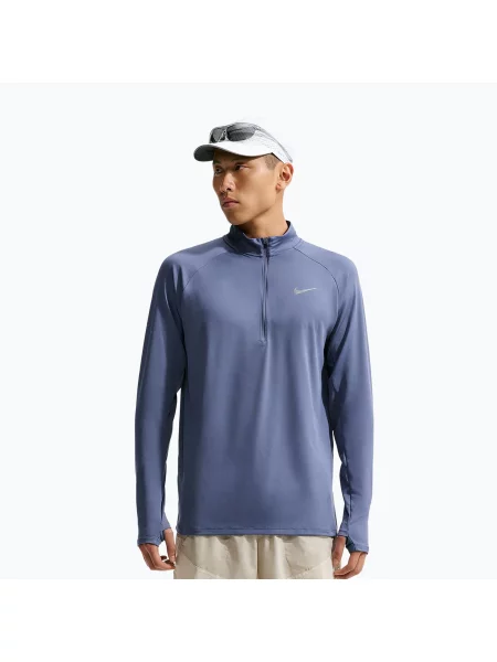 Кофта для бігу Nike Stride Zip Dri-Fit diffused blue синій