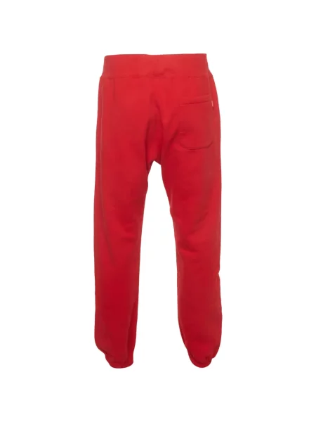Pantaloni Supreme alergare roșu