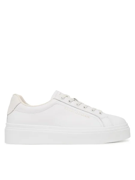 Sneakers Tommy Hilfiger Chic Cupsole alb