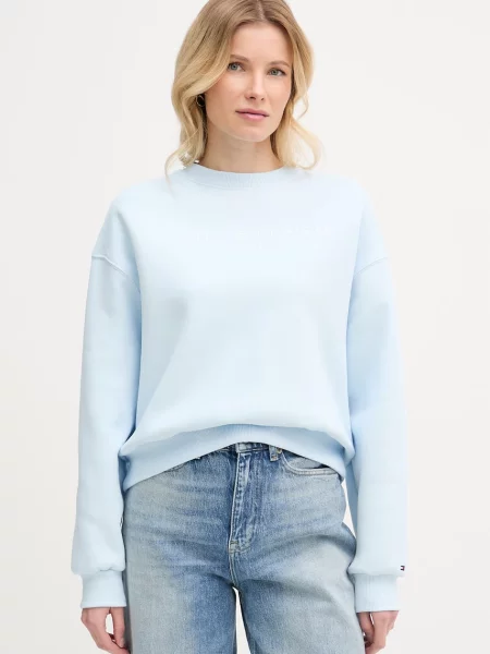 Tommy Hilfiger hanorac pentru femei cu albastru