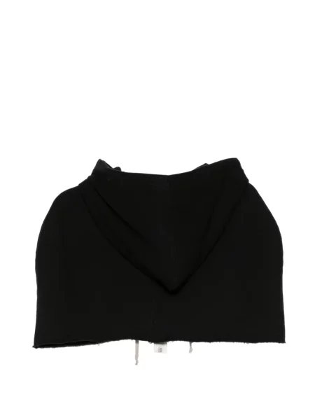 Hoodie Rick Owens Drkshdw με κορδόνι μαύρο