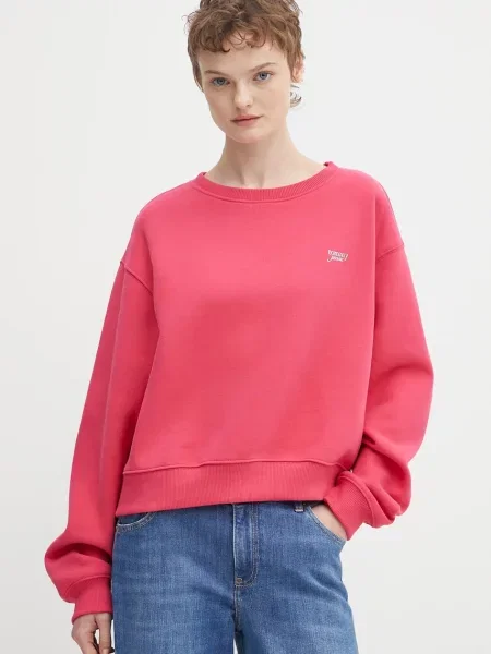 Tommy Jeans bluză roz