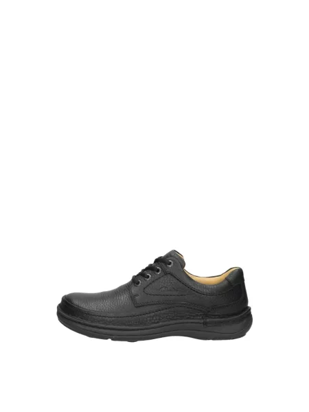 Półbuty Clarks skórzane czarne