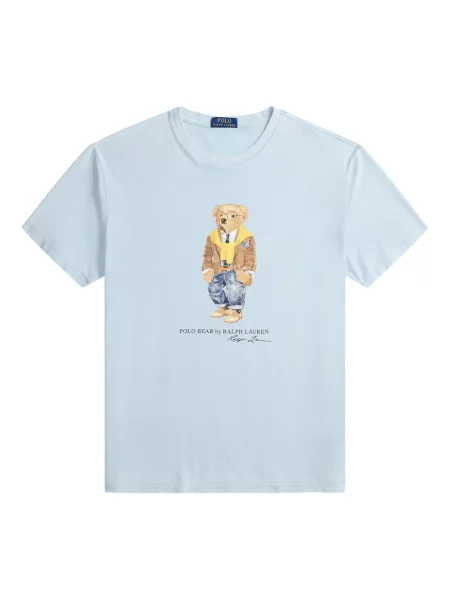 Șapcă Polo Ralph Lauren cu broderie din țesătură twill în carouri albastru