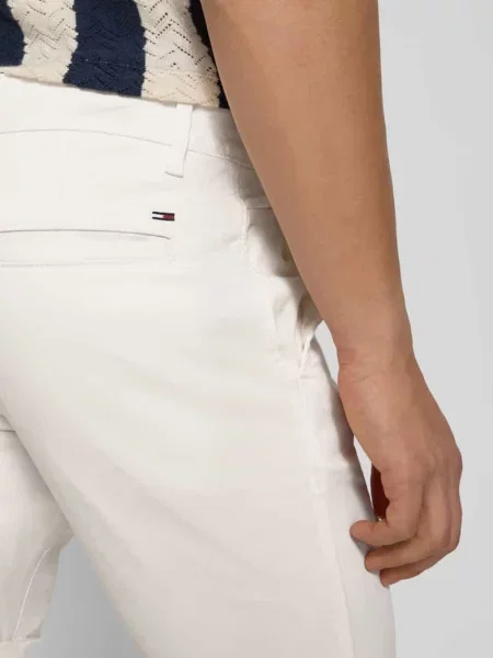 Spodnie Tommy Jeans beżowe