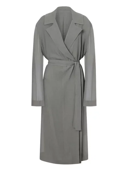 Palton Alberta Ferretti gri