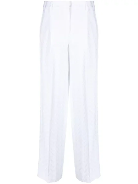 Pantaloni Missoni alb