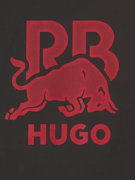 Tricou Hugo cu autograf gri