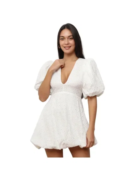 Rochie La Modeuse alb